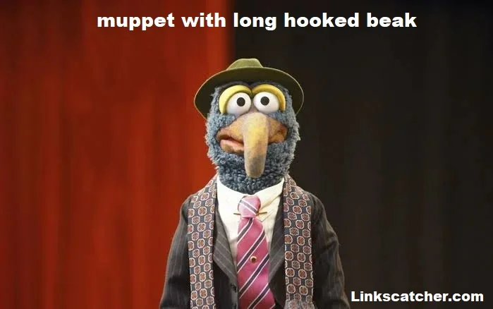 muppet with long hooked beak